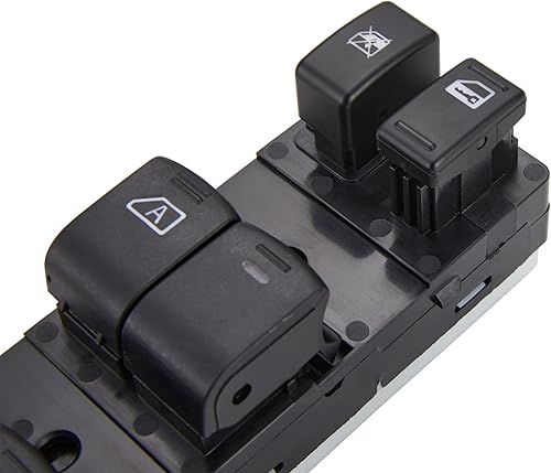 Miniatura 3 de 3 pines + 14 pines de metal. Interruptor de ventana eléctrica. Se adapta a una pequeña porción de Nissan Altima. Interruptor maestro de la puerta de