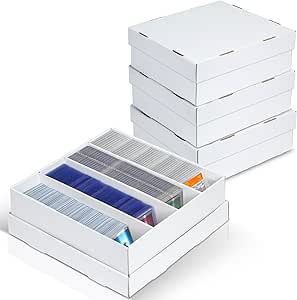 ULTRGEE Trading Card Storage Box, Holds 900+ Top Loaders, Graded Card ...