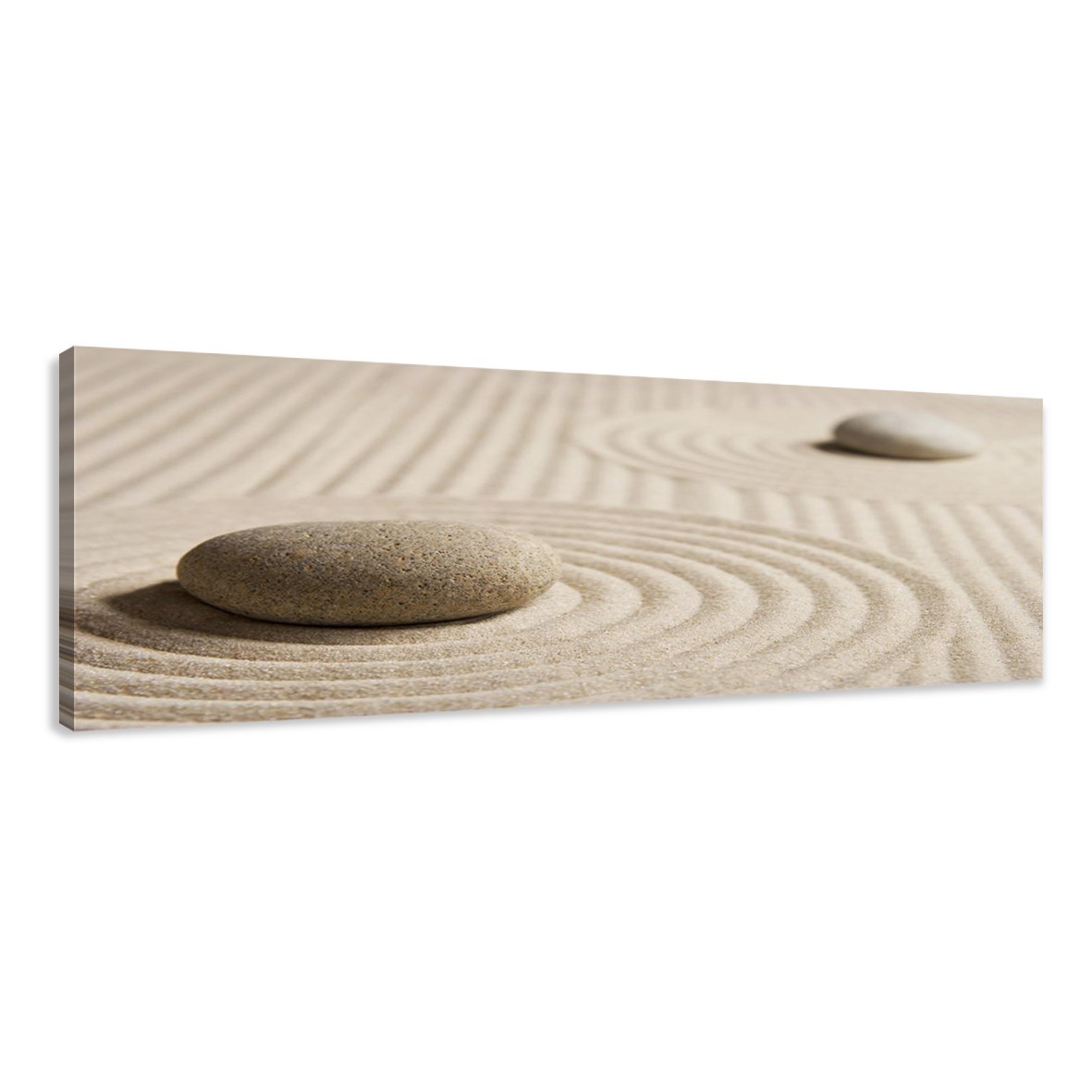 Immagine Su Tela Visario 120x80 Cm - Stampa Artistica Buddha, Quadro Moderno Con Telaio In Legno, Pronto Da Appendere, Marca Tedesca - 3