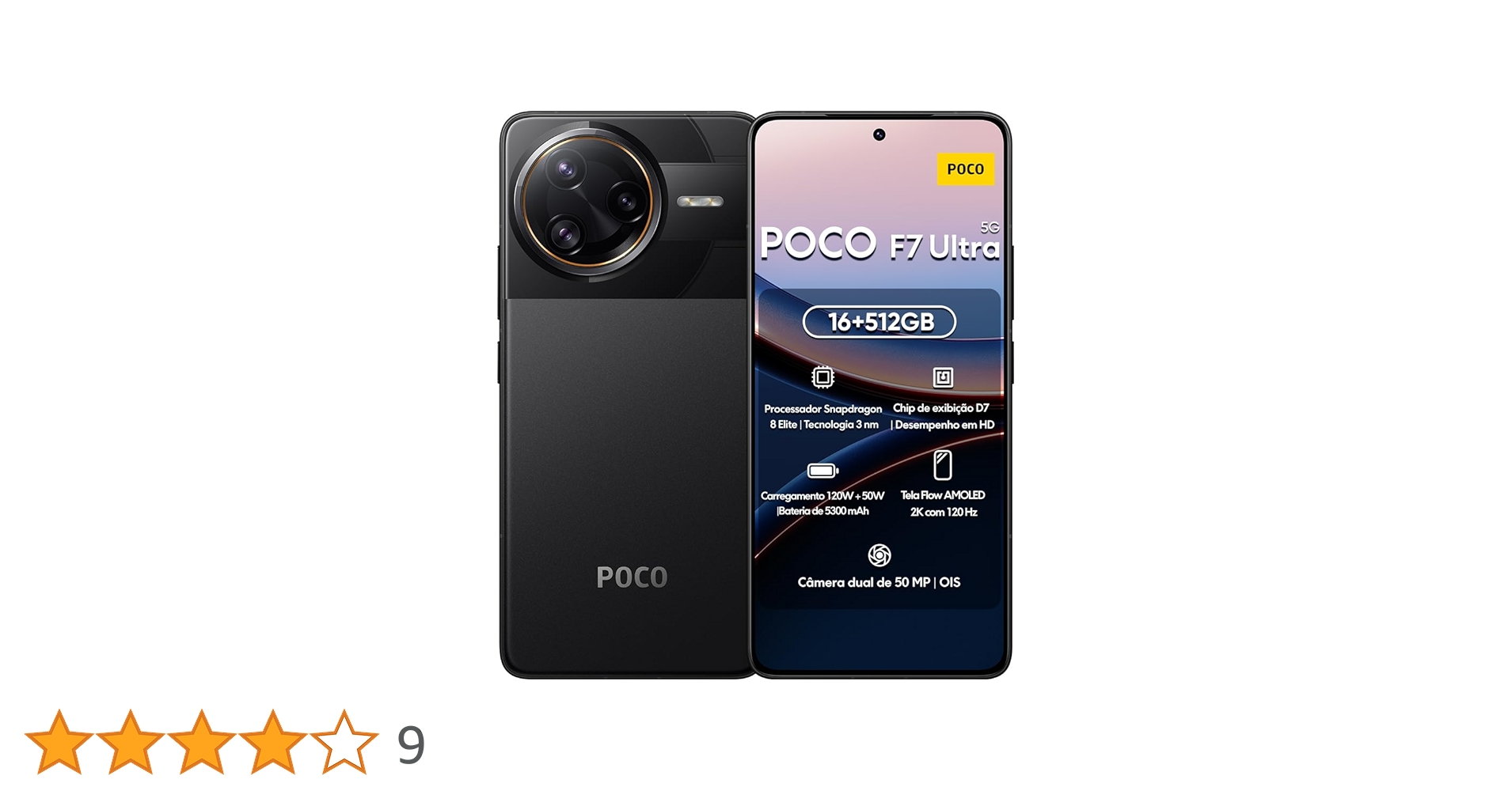 POCO F7 Ultra Black 16GB RAM 512GB ROM: Buy Online at Best Price POCO F7 Ultra Black 16GB RAM 512GB ROM: Buy Online at Best Price