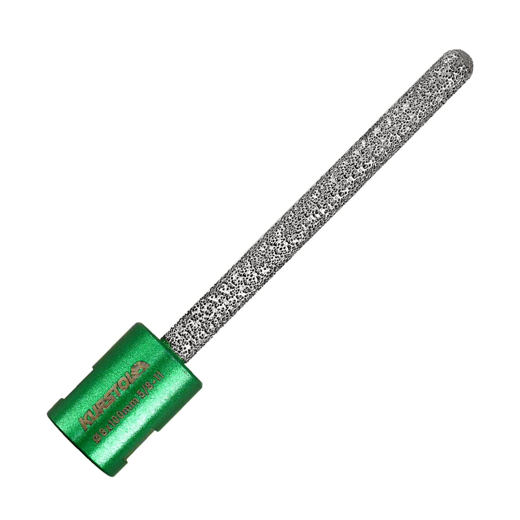 KURSTOL Diamond Mortar Raking Bit - 5/16" x 4" with 58-11 Thread for Brickwork Joint Mortar Removal Masonry,Stone,Concrete Angle Grinder Bit
