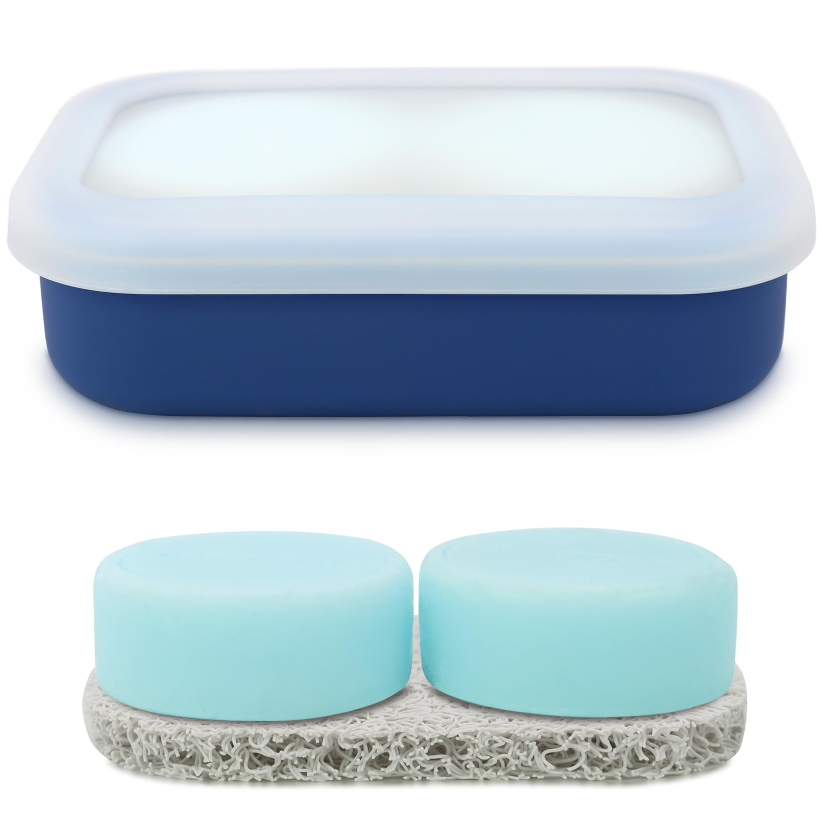 Portasapone Da Viaggio In Silicone A Prova Di Perdite – Con Strato Drenante E Tampone Rimovibile – 11,9x8,4x4,3 Cm - 5