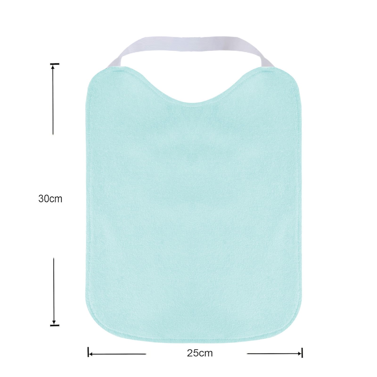 SLOSH Bavaglini Impermeabili con Elastica Elastico Bavaglino Impermeabile per Asilo Bavaglini Grandi Lavabili Panno per Ruttino Pappa Svezzamento per Bambini 0 a 3 Anni
