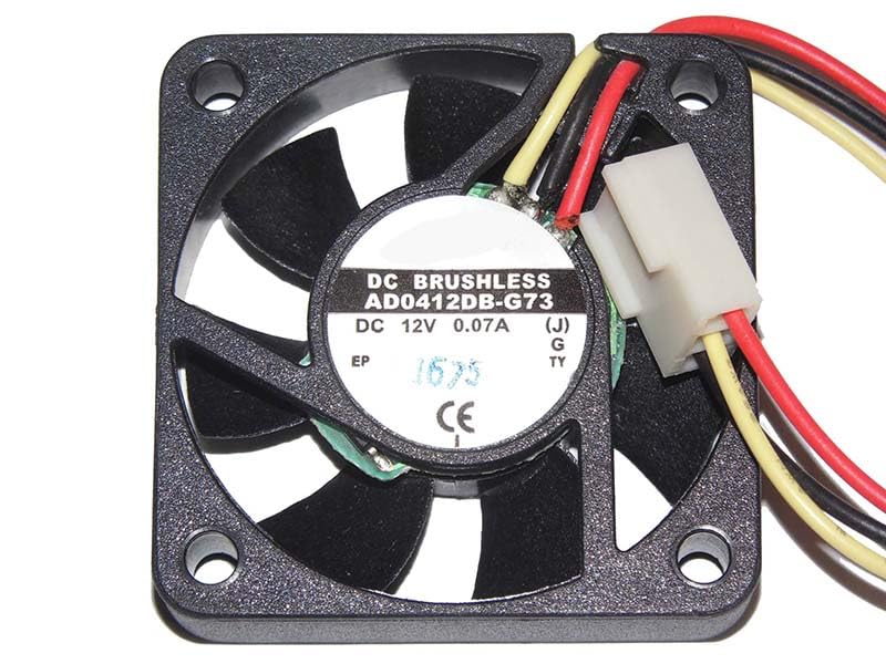 Ventilateur 12V 3 fils AD0412DB-G73 miniature de 4cm pour composant électronique