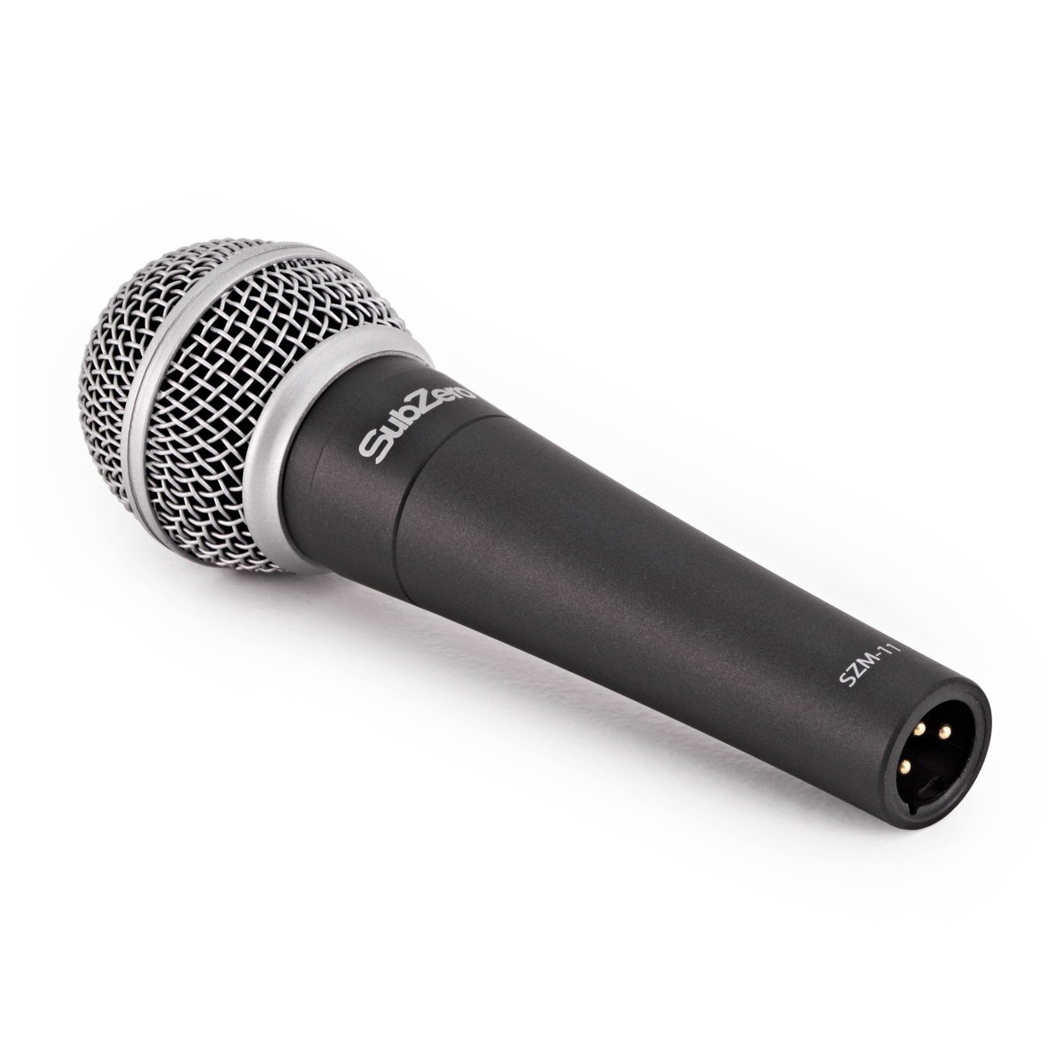 SUBZERO Microfono Dinamico Vocale con Cavo e Stand