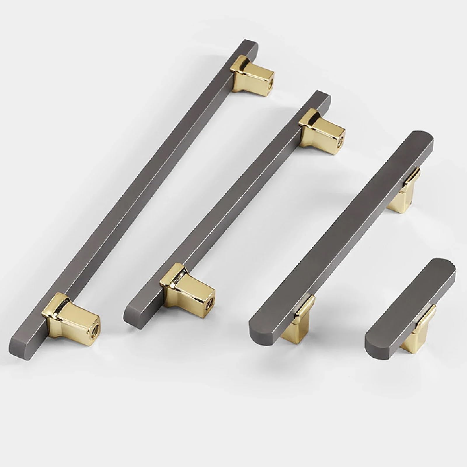 Tiradores de aleación de zinc elegantes de 128mm para armarios y tocadores