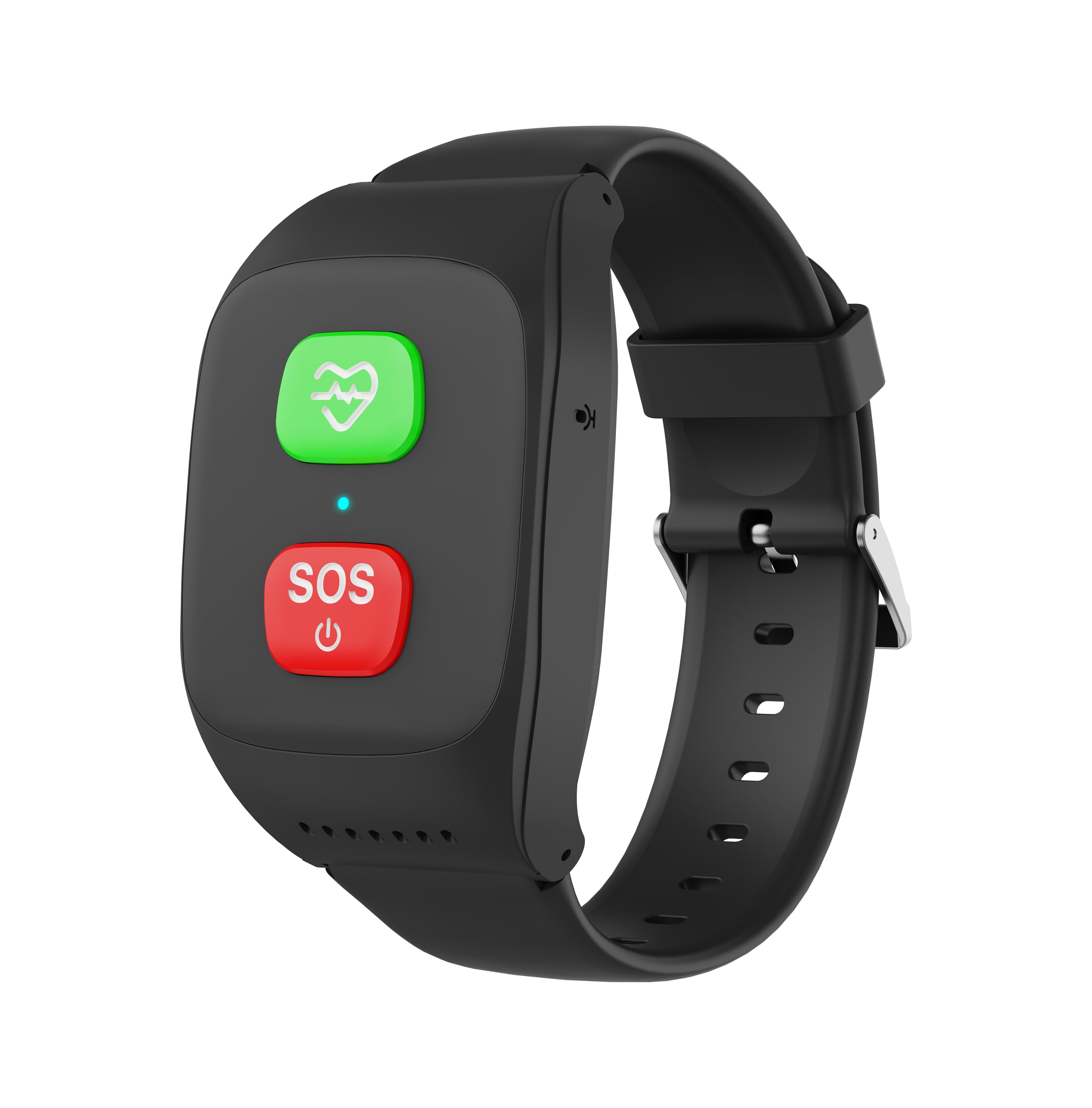 HOTOP Senioren Notruf Armband, GPS Notrufuhr, Sturzerkennung, SIM-Karte | SOS Armband, Persönlicher GPS-Tracker, Hausnotruf für Angehörige, Geschenk