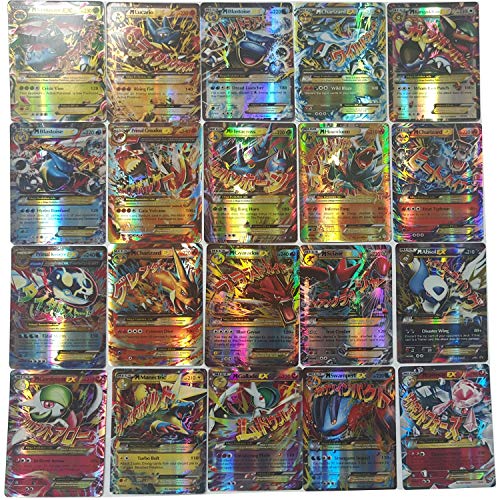 Preisvergleich Produktbild (80EX+20MEGA) Pokemon Karten EX MEGA Energiekarten 100 STK