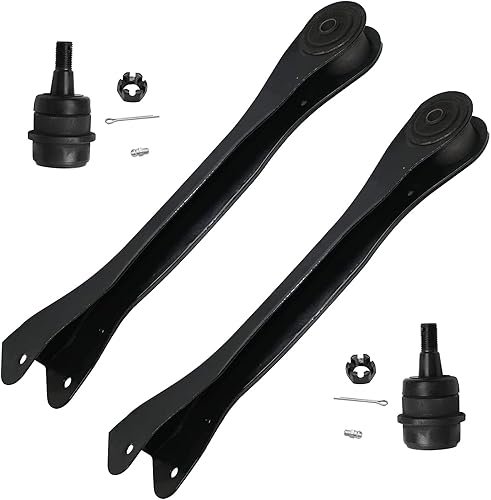 Miniatura 154 de Detroit Axle - Kit de suspensión frontal de 4 piezas para Chevrolet Aveo5 Aveo Pontiac G3 Wave Wave5 Suzuki Swift+, 2 brazos de control inferiores,