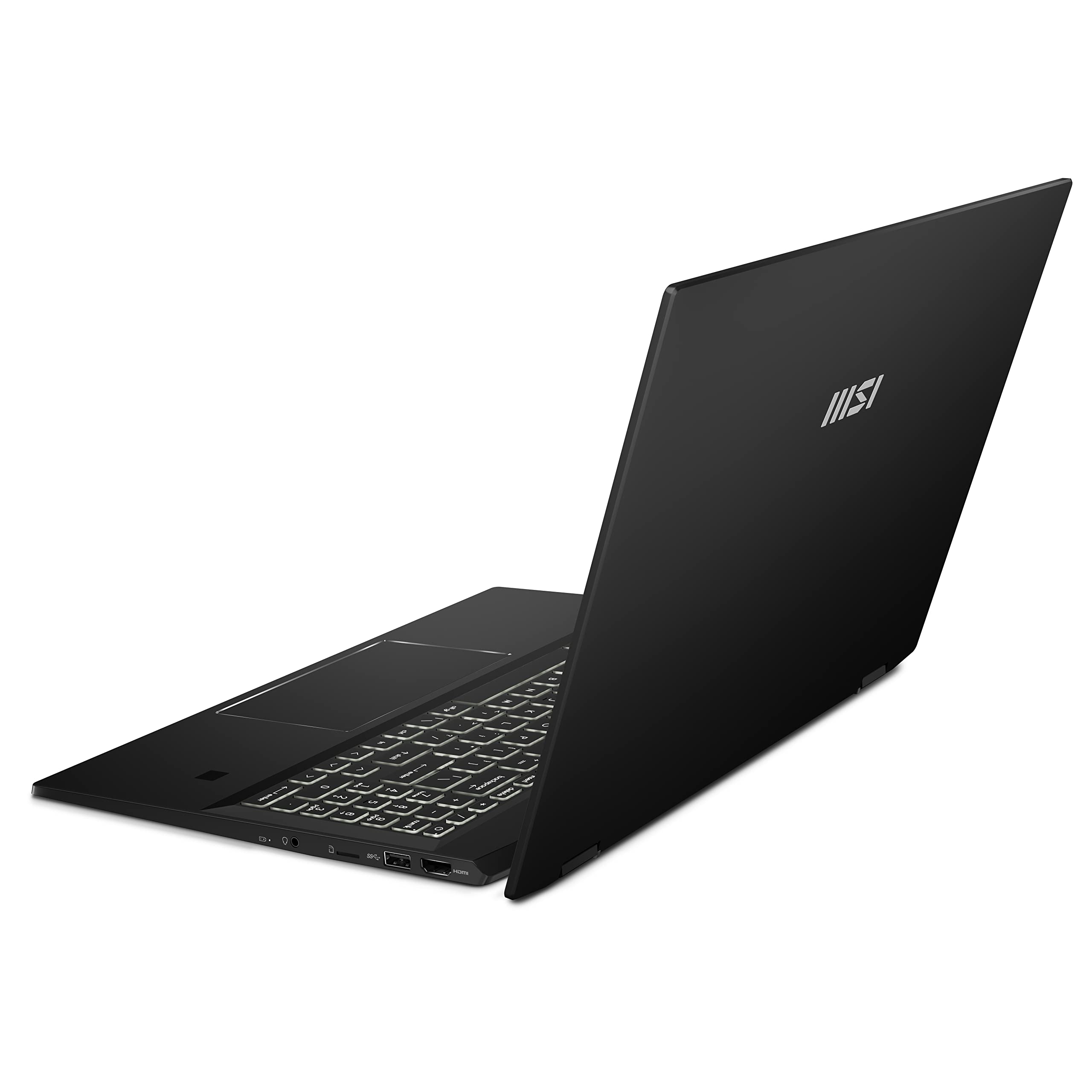 MSI Modern 14 C7M-423XES Ordenador Portátil 14" FHD, Ryzen 7 7730U, AMD Radeon Graphics, 16GB RAM, 1TB SSD, Sin Sistema operativo, Classic Black, Teclado QWERTY Español — view 45