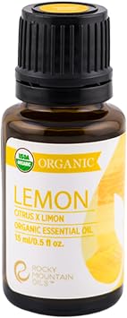 Organic Lemon Essential Oil 15ml