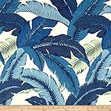 Tommy Bahama Indoor/Outdoor Swaying Palms Indigo, Fabric by the Yard