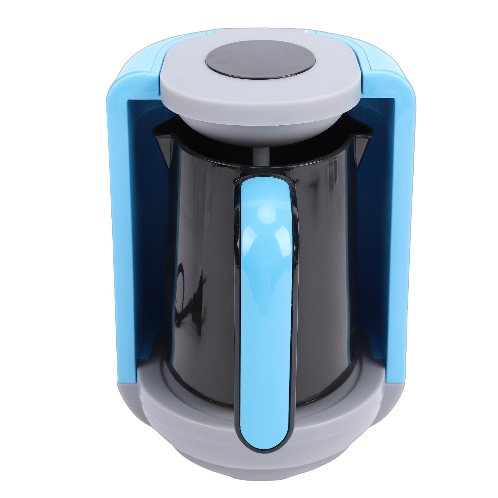 Macchina per caffè Turco Macchina per caffè Elettrica Efficiente da 400 W per Ufficio Domestico 15x20,5 Cm con Tazza di (Blu)