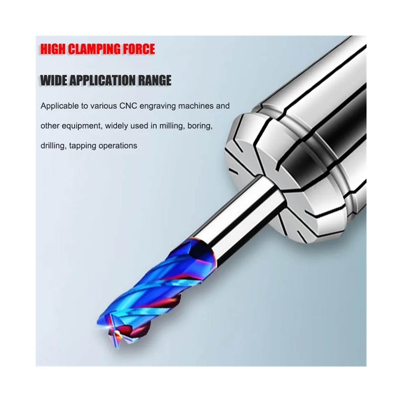 KACOME Spring Sleeve OZ25/OZ32 Spring Sleeve 3-32mm Spring Sleeve for CNC Milling Machine for CNC and Milling Machines(OZ25 1-2 Inch)