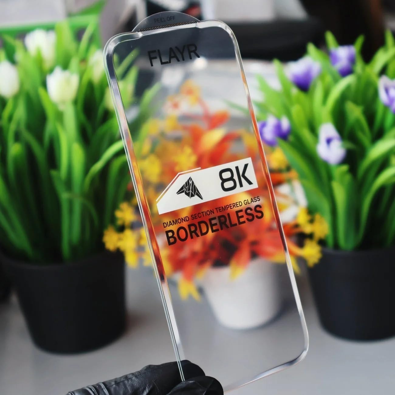 8K Borderless Super Curved Premium Tempered Glass Compatible With iPhone 15 | HD Clear | Anti Scratch | 9H Hardness | Easy Installation | Full Screen Protection-picture-28
