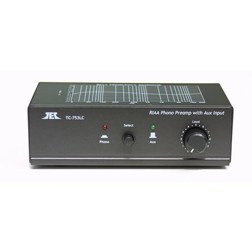 Turntable/Phono Preamp Preamplifier Pre Amplifier W Aux Input and Volume Control