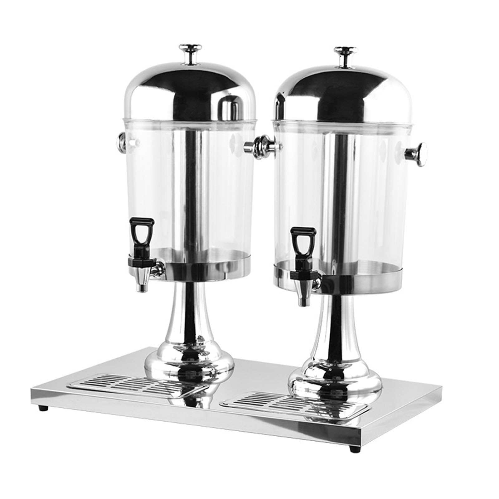 AYCDL Stainless Steel Beverage Dispenser with Leak Free Faucet and 24L Capacity Ideal for Hot and Cold Beverages Juice Beer and Water Includes Stand for Eas,One Color-16L