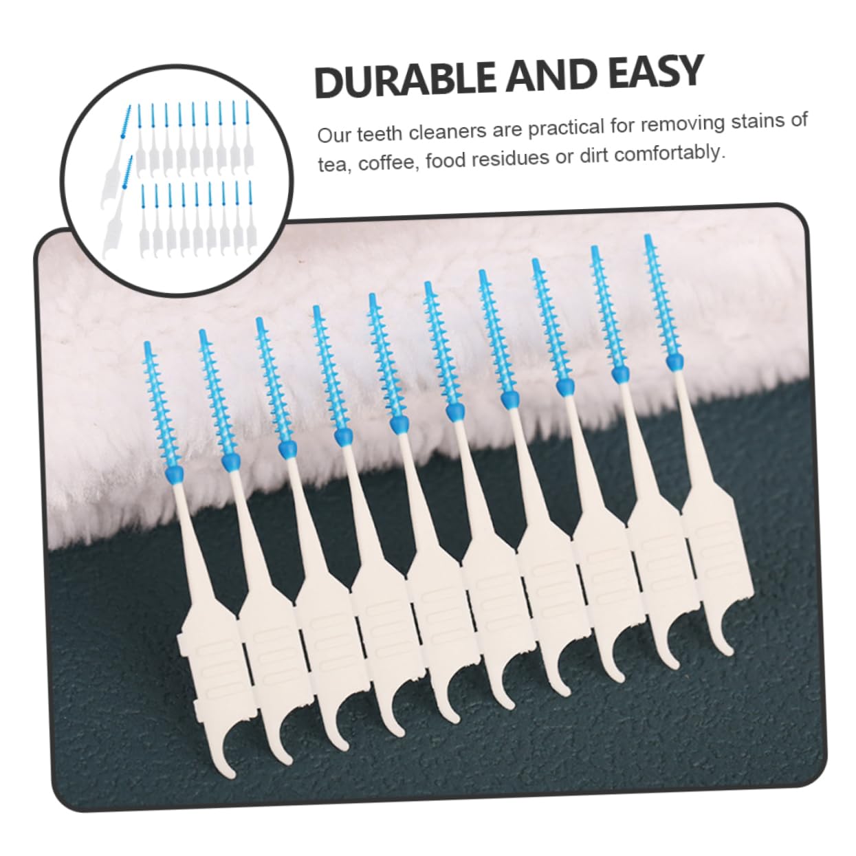 NOLITOY 800piezas Cepillos Interdentales Flexibles Para Limpieza Bucal Herramientas De Cuidado Oral Accesorios Para Higiene
