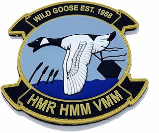 VMM-774 Wild Goose Throwback PVC Patch â€“ With Hook and Loop