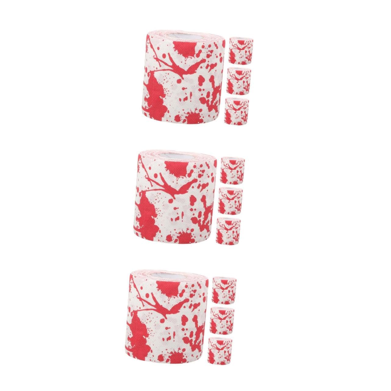 Papier toilette à sanguinolentes pour créer une ambiance Halloween effrayante dans vos WC