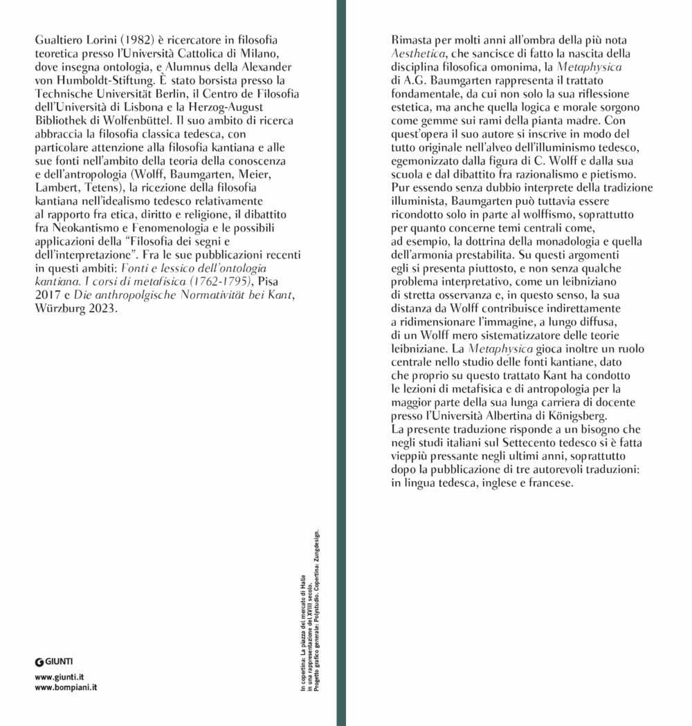 Metafisica. Testo latino a fronte