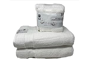 Supremely Soft and Luxurious HydroCotton 6-Piece Towel Set: Indulge in Unparalleled Comfort