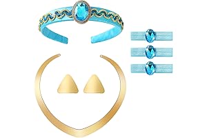 Princess Costume Accessories Set featuring an Exquisite Jasmine Costume Headband