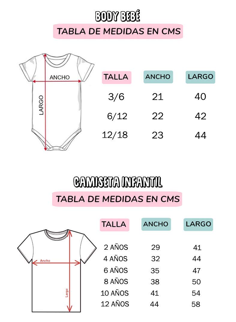 Camiseta Body Conjunto Mamá Niño Niña Chip Potts