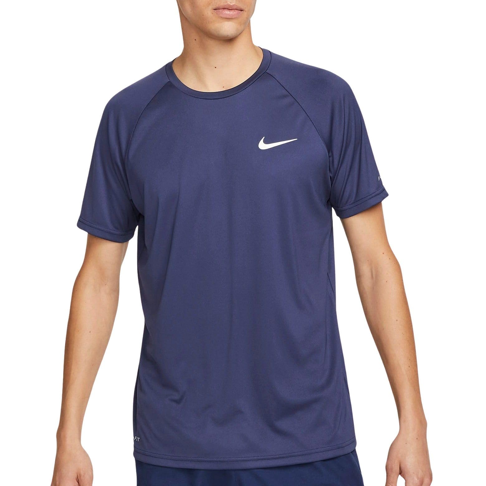 Nike Men's Blue T-Shirts, Xl, Swim T-Shirt Hydrogu