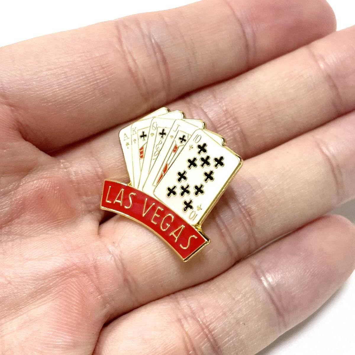 Amazon | Las Vegas トランプ ピンバッジ ラスベガス pins | バッジ