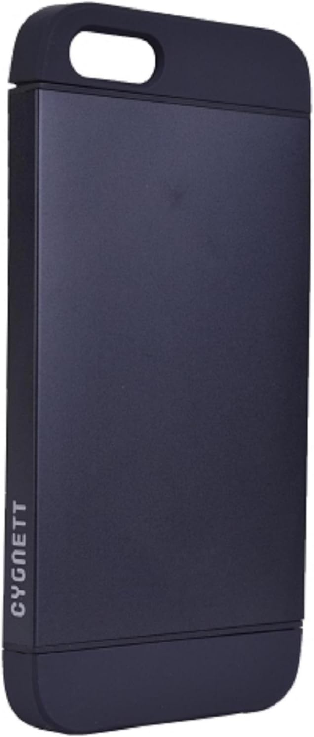 Cygnett alternate two-tone dockable iPhone Case for iPhone 5 and iPhone 5s (gray with black & lime removable end caps)