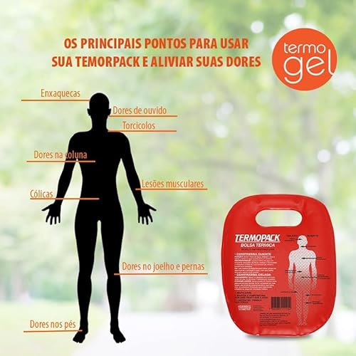 Termogel Bolsa Térmica Em Gel Termopack Grande Vermelha