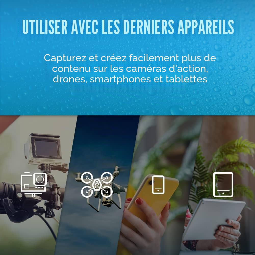 PNY 256GB Pro Elite C10 U3 V30 A2 microSDXC Carte Mémoire Flash