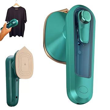 Mini Ferro Portátil Passar Roupa A Vapor Compacto Elétrico