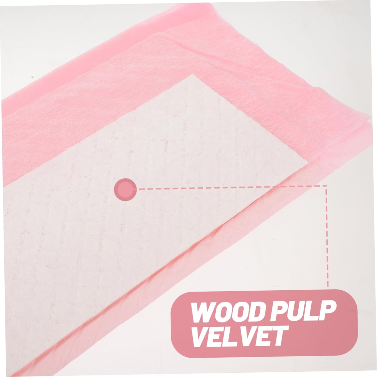 1bag Pee Pads for Dogs Cats Washable Super Absorbent Puppy Pee Pads Portable Easy to Pet