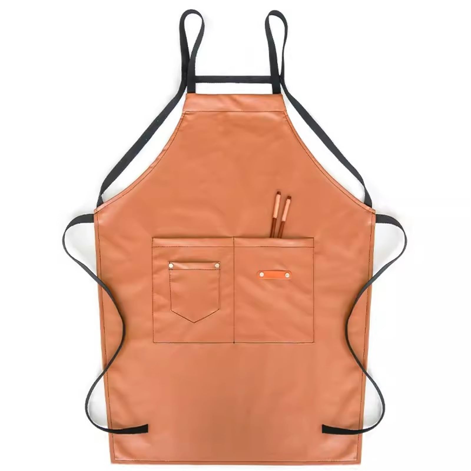 Strumenti Giardinaggio Grembiule Grembiule da Donna, da Cucina, Impermeabile, da Lavoro, da Uomo(Marrone)