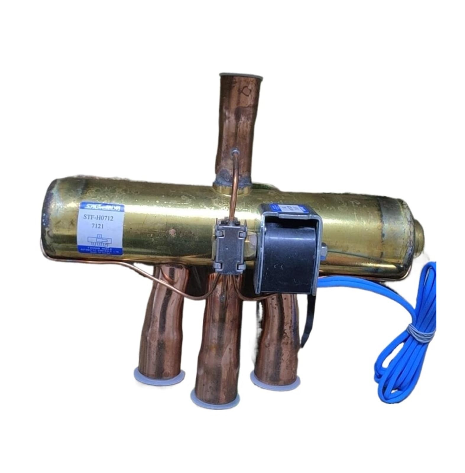 Genterun Stf-H0712 Four-Way Cooling And Heating Reversing Valve，Compatible For Midea， Stf-H0901 Stf-01V(W) Stf-0751(Md)(Stf-H0712)