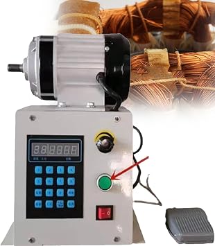 CNC Coil Winder, Automatic Coil Winder Winding Machine, Electric Winding Machine Adjustable Speed Winding Tools 500W