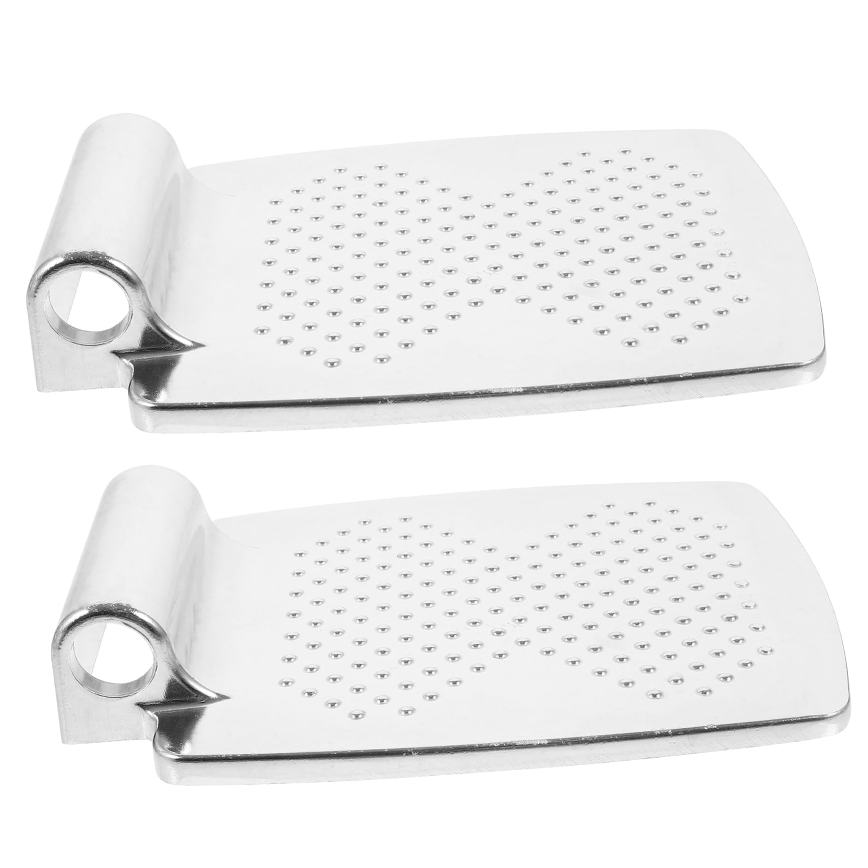 SOESFOUFU 2pcs Aluminum Alloy Wheelchair Footrests Universal Fit Easy to Install Footrests for Wheelchair Safety Stability