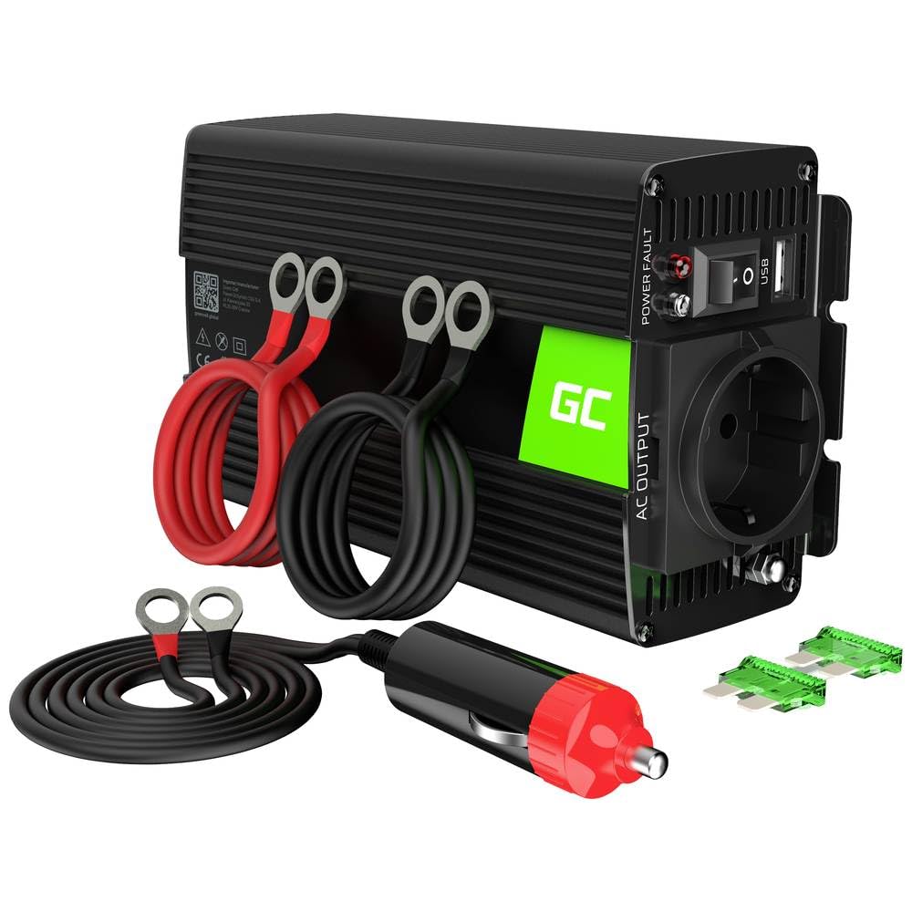 Green Cell 300W/600W 12V to 220V/230V Pure Sine Wave Power Inverter