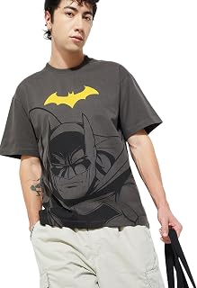 Max URB_N Men Batman Print Oversized T-Shirt Price In India