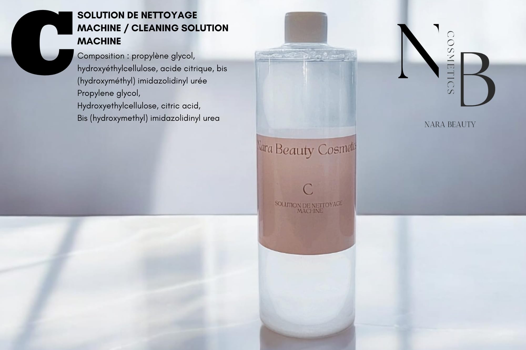 Kit Solutions pour machine Hydrafacial, 4 x 500 ml, Solutions de Nettoyage, Traitement, Hydratation et Entretien Machine - Nara Beauty Cosmetics