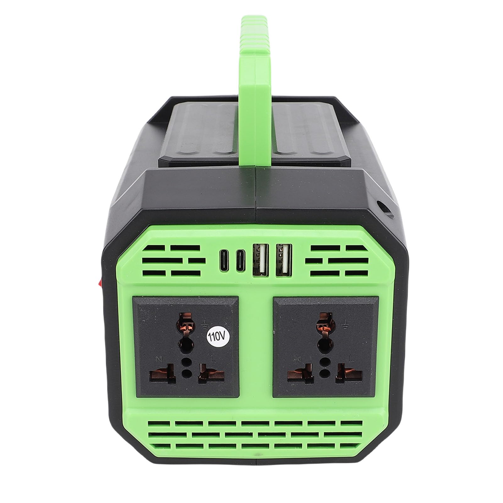 SEAFRONT Falownik Samochodowy 300 W DC Wydajny Kompaktowy Konwerter AC 220 V do Wycieczek Samochodowych Nagłe Wypadki na Kempingu ABS