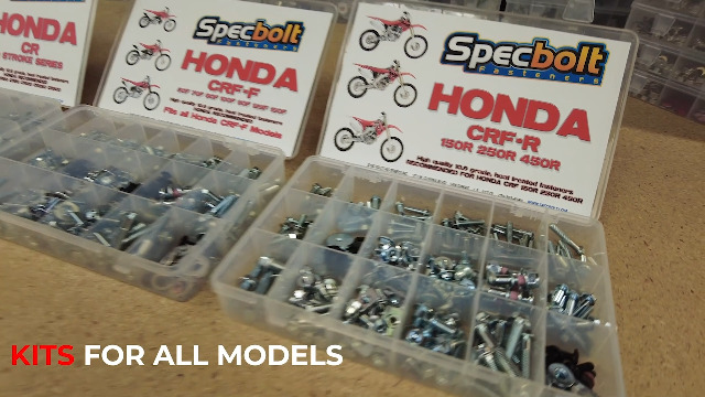 Engine Bolt Kit Honda Cr 85 (2003 2007) Bt E C8 8407 - Foto 12