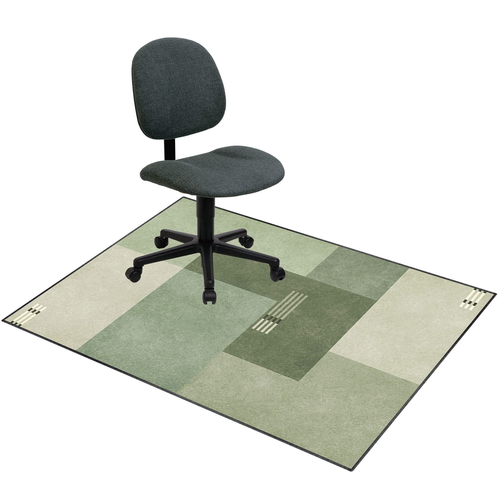 Tapis de chaise de bureau et jeu antidérapant pour sol dur et moquette