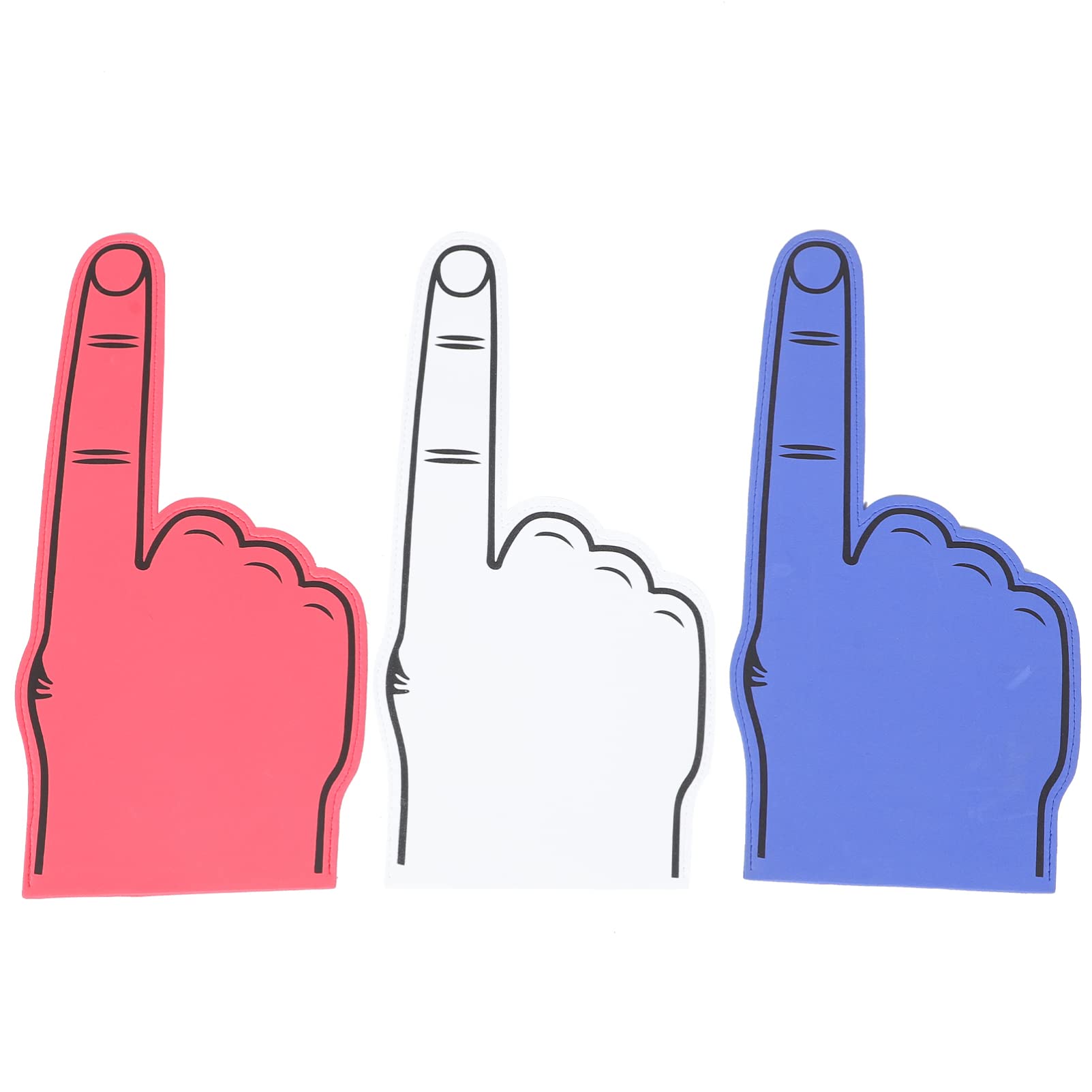 Buy Alipis 5pcs Giant Foam Fingers Blank Foam Hand Sports Palm Printed