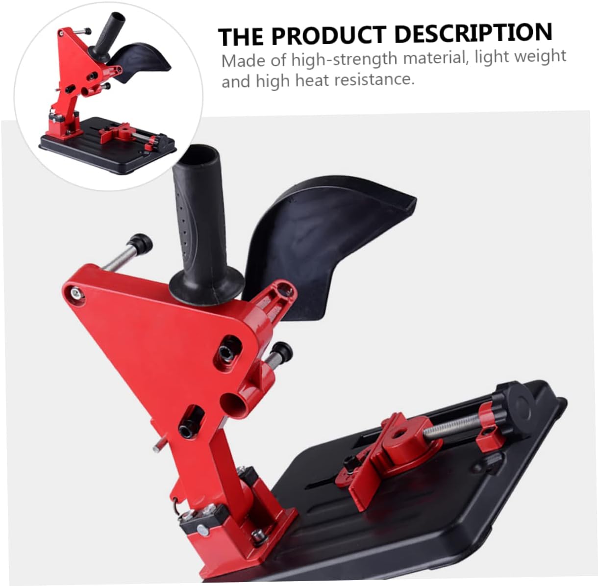 1pc Angle Grinder Stand Grinder Holder Rack Angle Base Cutting Machine Base High Strength Material