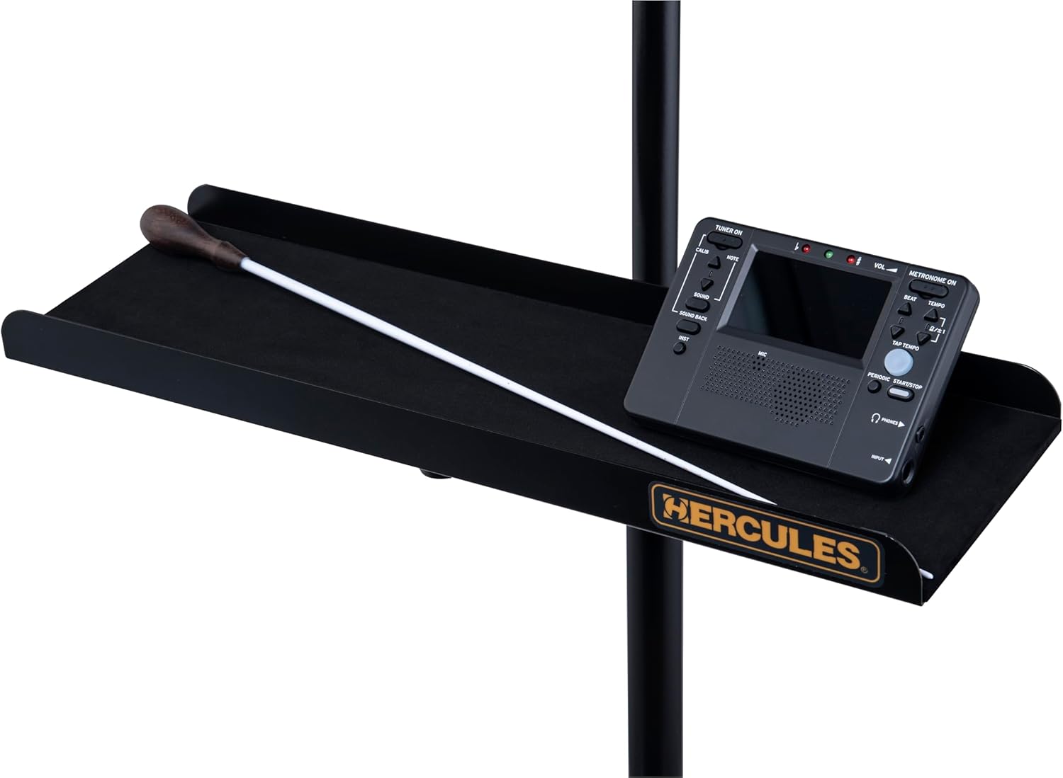 Hercules BS243B-HA103 Conductor Stand with Extended Desk and Accessory Tray
