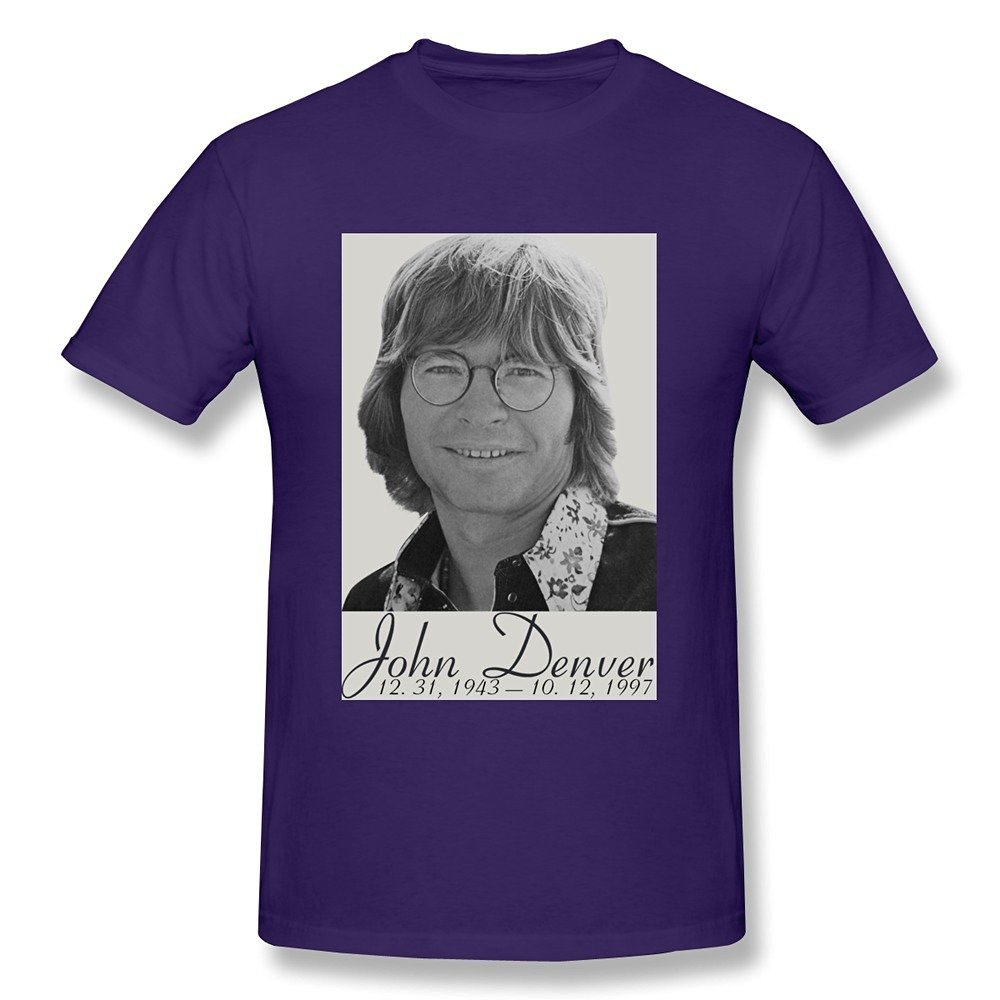 KumiuFHY Men's John Denver T-Shirts