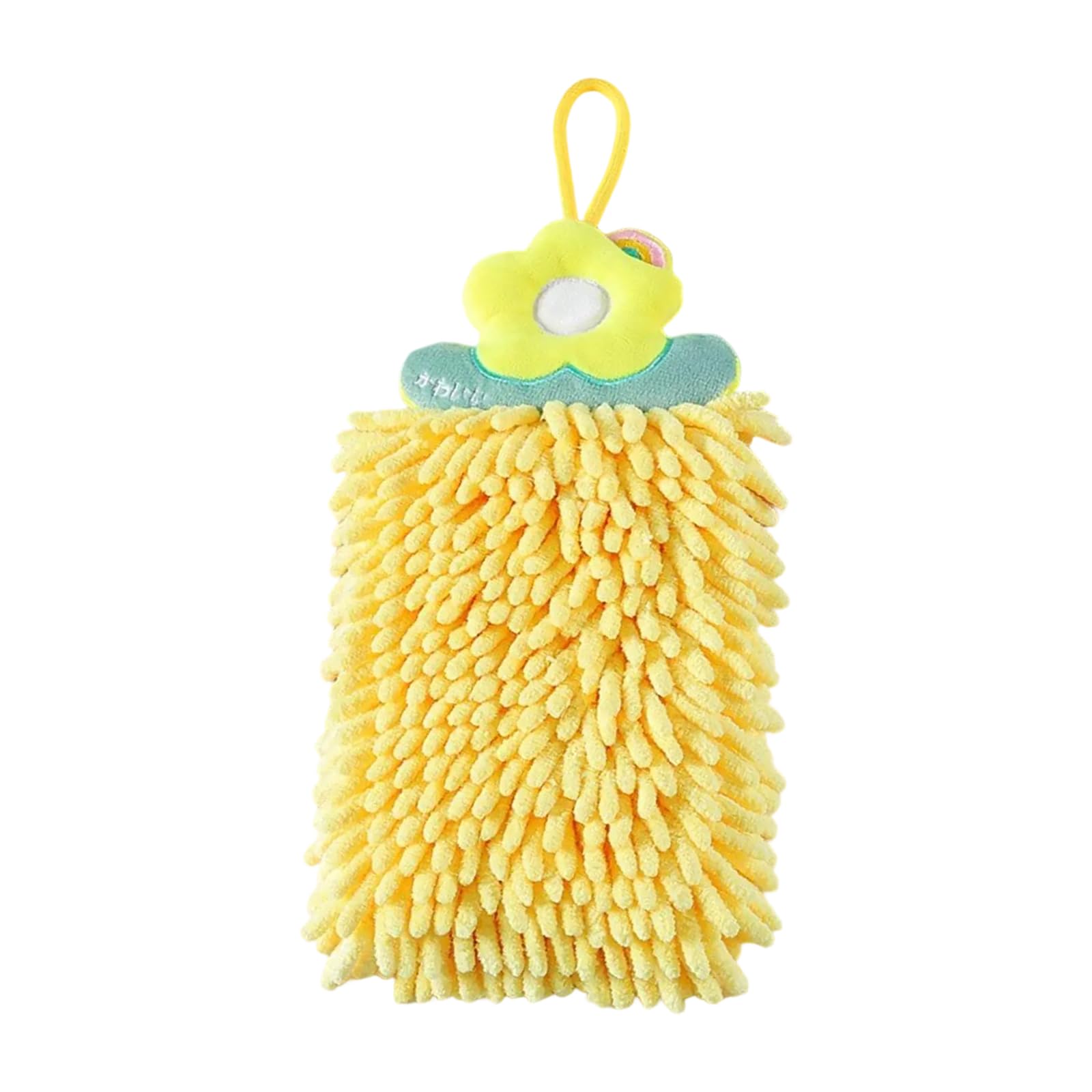 YROHGKPN Chenilles Fuzzys Hand Towels Absorbent and Decorative Cleaning Cloth for Kitchen Bathroom Use Quickly Dry Pineapple Hand Towel